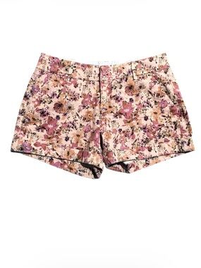 Dear John Hampton Pink Floral Cotton Blend Shorts Size 30
